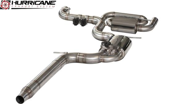 Hurricane Exhaust 3.5" ECE Klappenanlage für Seat Leon Cupra 290 5F V3